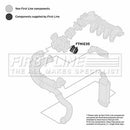 First Line Turbo Hose Part No -FTH1235