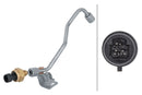 HELLA 6PP 009 409-511 Sensor, exhaust pressure - 3-pin connector - Screw Connection