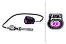 HELLA 6PT 010 376-421 Sensor, exhaust gas temperature - 2-pin connector