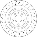 Disctech Brake Disc - Fits Ford, Mercedes-benz - ABD3973 - Rear Axle