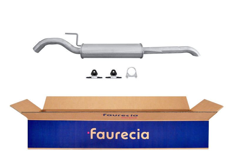 FAURECIA 8LD 366 036-491 Rear Muffler - Easy2Fit® Kit - fits VW TRANSPORTER T4