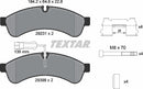 Textar Brake Pad Set - 2923103