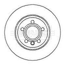 Borg & Beck Brake Disc Pair Part No -BBD4278