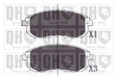 Quinton Hazell Brake Pad Set - BP1769