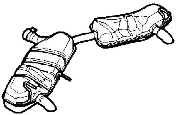 Klarius GM547X - Box With Tail Pipe