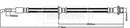 Borg & Beck Brake Hose Part No -BBH8459