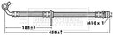 Borg & Beck Brake Hose Part No -BBH7442