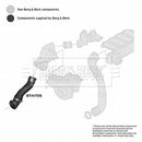 Borg & Beck Turbo Hose Part No -BTH1705