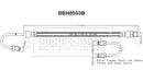 Borg & Beck Brake Hose  - BBH8593B