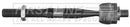 First Line Rack End L/R Part No -FTR5956