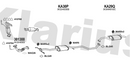 Klarius 301388 - Front Pipe For Cat  - Fits Kia Rio 1.3i,1.5i
