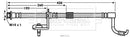 Borg & Beck Brake Hose Part No -BBH7616