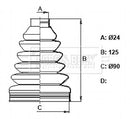 Borg & Beck Cv Joint Boot Kit Part No -BCB6344