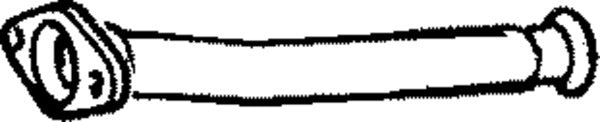 Klarius PG624E - Centre Pipe  - Fits Peugeot 206 1.1i