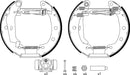 Mintex Brake Shoe Kits fits -Renault MSP130 (also fits other vehicles)