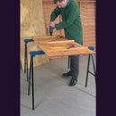 Pair of Fold Down Trestles, 1000 x 800mm