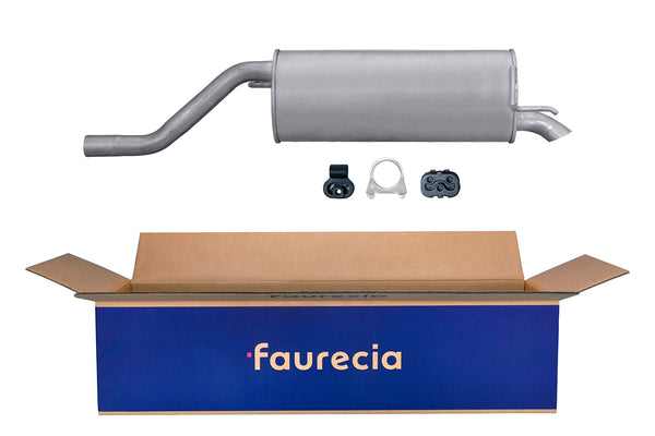 FAURECIA 8LD 366 034-441 Rear Muffler - Easy2Fit® Kit - fits RENAULT TWINGO I