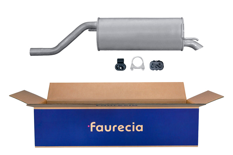 FAURECIA 8LD 366 034-441 Rear Muffler - Easy2Fit® Kit - fits RENAULT TWINGO I