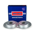 Borg & Beck Brake Disc Pair Part No -BBD4757