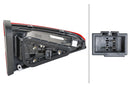 HELLA 8ET 009 142-121 Air Mass Sensor - 6-pin connector - Bolted