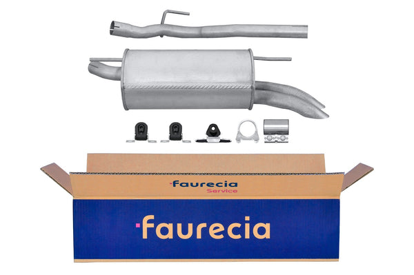 FAURECIA 8LD 366 036-881 Rear Muffler - Easy2Fit® Kit - fits VOLVO 940 Kombi (945)