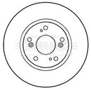 Borg & Beck Brake Disc Pair Part No -BBD5315