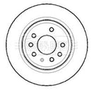 Borg & Beck Brake Disc Pair Part No -BBD4396
