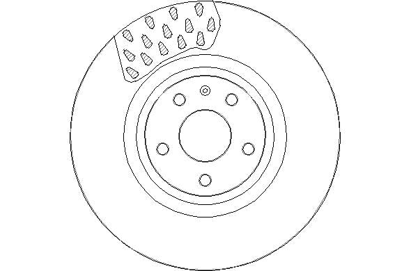 Disctech Brake Disc - Fits Audi - ABD3028 - Front Axle