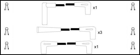 ElectroSpark Ignition Lead Set - OEK915