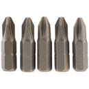 Draper 5PC 25mm NO2 C.Slot S/D.BIT - 64018