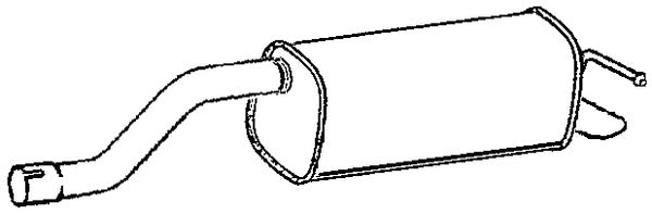 Klarius VW1226C - Box With Tail Pipe
