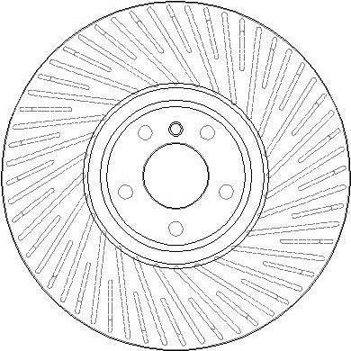 Disctech Brake Disc - Fits Bmw - ABD4060 - Front Axle Right