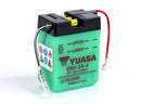 6N2-2A-4 (DC) 6V Yuasa Conventional Motorcycle Battery