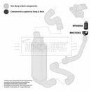 Borg & Beck Turbo Hose Part No -BTH1058