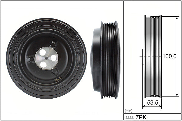 INA Belt Pulley Crankshaft Part No - 544013210