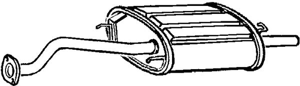 Klarius HA272A - Box With Tail Pipe