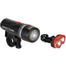 140 Lumens Front & Rear Light Set