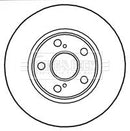 Borg & Beck Brake Disc Pair Part No -BBD4776