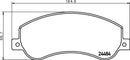 Mintex Brake Pad & Disc Kit fits -Ford MDK0238 (also fits other vehicles)