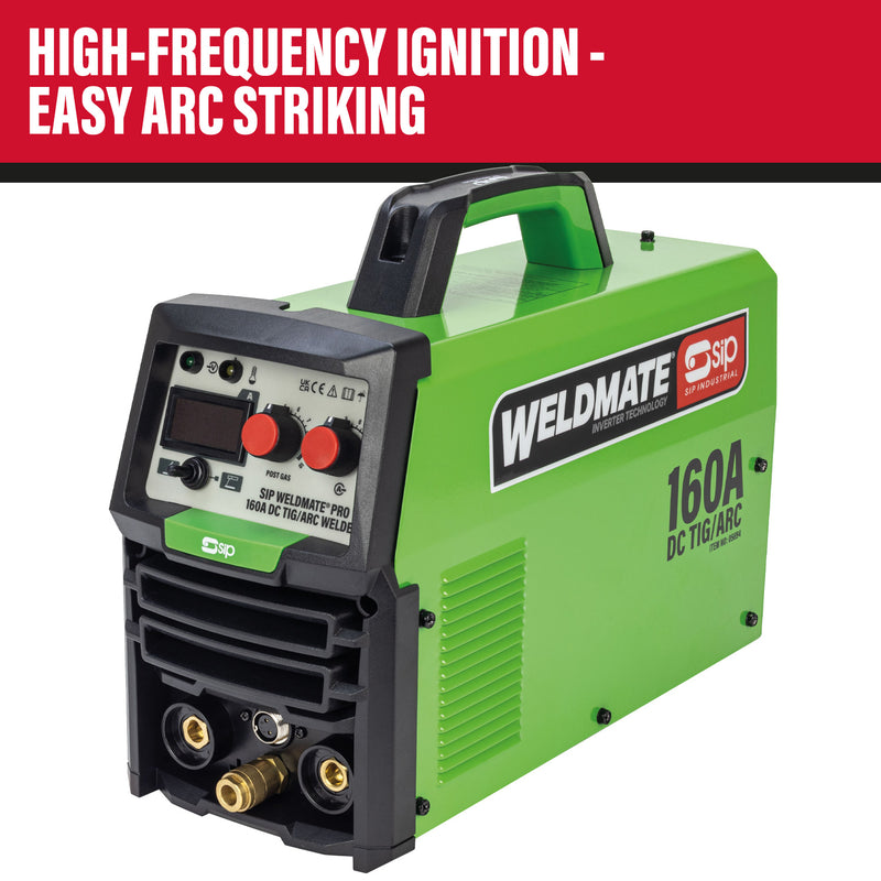 SIP WELDMATE® PRO 160A DC TIG/ARC Inverter Welder