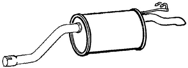 Klarius FT782L - Box With Tail Pipe