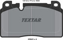 Textar Brake Pad Set - 2564302
