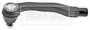 Borg & Beck Tie Rod End - Outer LH - BTR4568