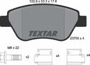 Textar Brake Pad Set - 2370503