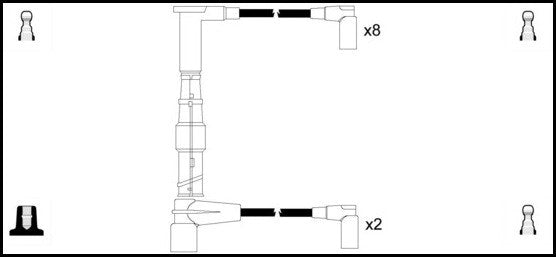 ElectroSpark Ignition Lead Set - OEK932