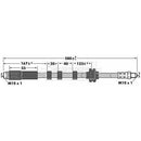 Borg & Beck Brake Hose Part No -BBH6929