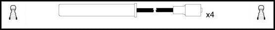 ElectroSpark Ignition Lead Set - OEK807