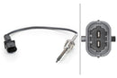 HELLA 6PT 014 494-061 Sensor, exhaust gas temperature - 2-pin connector