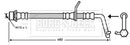 Borg & Beck Brake Hose Part No -BBH7348