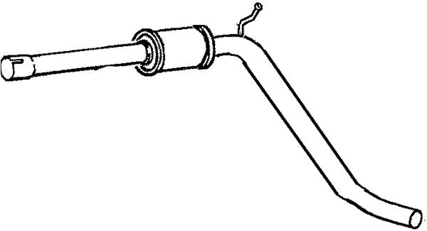 Klarius SE235B - Box With Centre Pipe  - Fits Seat Leon 1.0TFSi